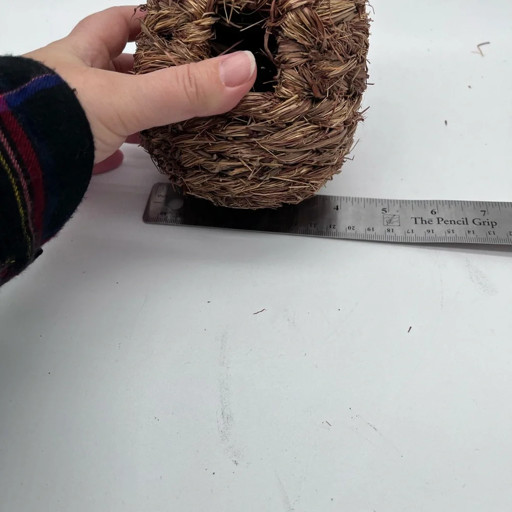 Natural Woven Birdhouse